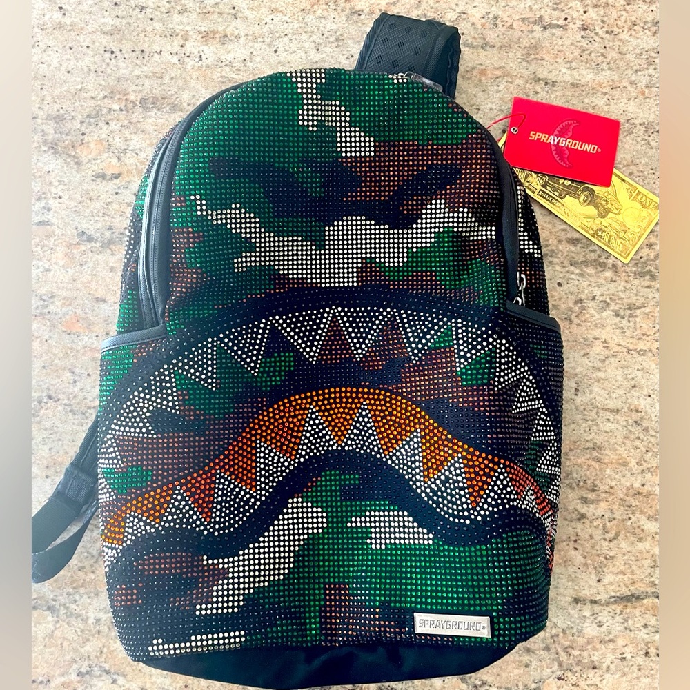 Sprayground Trinity Ocean Limited Edition Backpack.